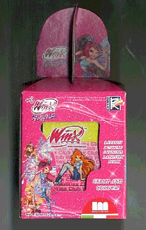 Winx Club nyomdakészlet színesceruzával