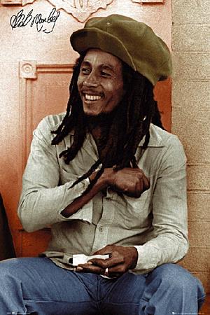 Poszter - Bob Marley rolling A113/50