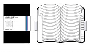 Moleskine Volant fekete címjegyzék (extra kicsi)
