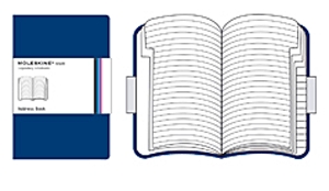 Moleskine Volant kék címjegyzék (kis méretű)