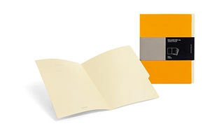 Moleskine dosszié (sárga, puhakötésű, A4-es méret)