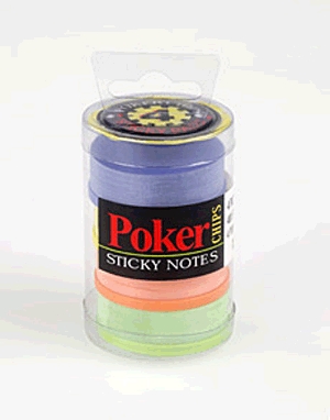 Póker jegyzettömb