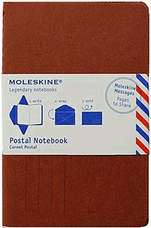 Moleskine postai levelezőlap (nagy méretű, terrakotta)