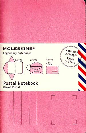 Moleskine postai levelezőlap (kis méretű, pink, 10 db/csomag)