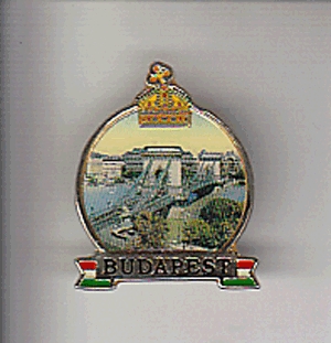 "Budapest" kitűző - HU10
