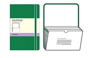 Moleskine Folio portfolio (kis méretű, zöld)