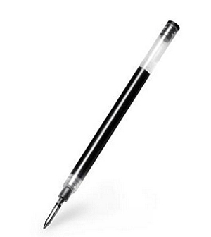 Moleskine roller toll betét, fekete, 0,7 mm