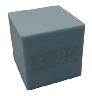 LED óra - baba kék