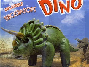 Óriás felfújható dinoszaurusz - Triceratops, 120" L