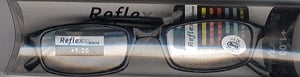 Reflexvisions olvasószemüveg, +1 (fekete)