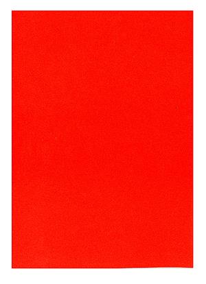 Junior A/4 színes habszivacs-lap - piros