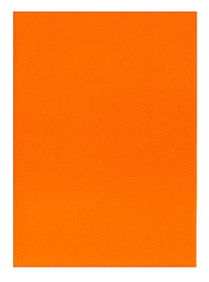 Junior A/4 színes habszivacs-lap - narancs