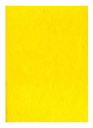 Junior A/4 színes filclap  - sárga
