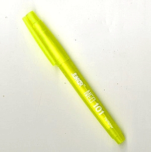 Junior Neo 101 szövegkiemelő - sárga