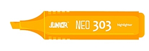 Junior neo 303 szövegkiemelő - narancssárga