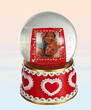 Polyresin hógömb (fotóval)