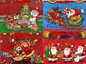 Dísztáska - karácsonyi (230x175)