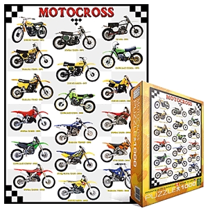 Motocross puzzle (1000 db)