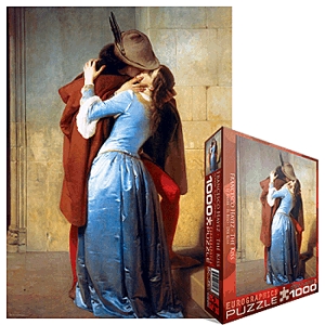Francesco Hayez - A csók puzzle (1000 db)