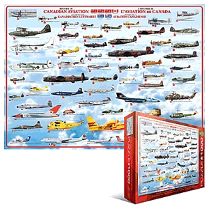Kanadai légi közlekedés története puzzle (1000 db)