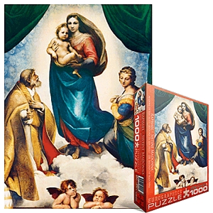 Raffaello - Sixtusi Madonna puzzle (1000 db)