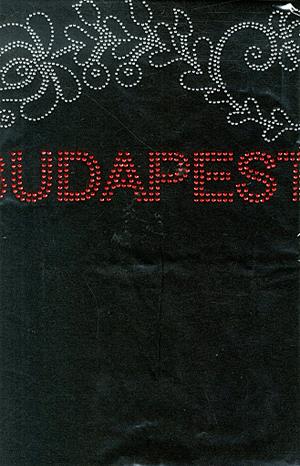 Női póló (fekete) - Budapest Matyó 2. (L)