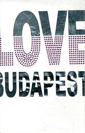 Női póló (fehér) - Love Budapest (XL)