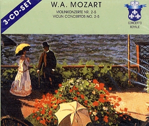 Violinkonzerte Nr. 2-5. (3 CD)