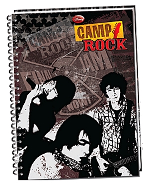 Camp Rock kockás spirálfüzet, A/5 (final jam)