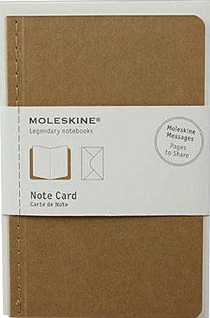 Moleskine jegyzet-kártya (kis méretű, havana)
