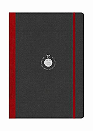 Flexbook notesz - piros, sima (17x24 cm)