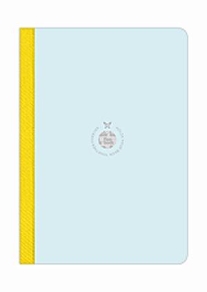 Flexbook vonalas füzet - világos zöld-sárga (17x24 cm)