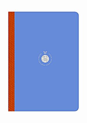 Flexbook vonalas füzet - kék-narancssárga (17x24 cm)