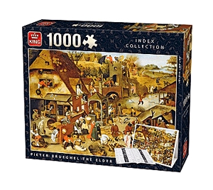 Pieter Breughel - Vének puzzle (1000 db)