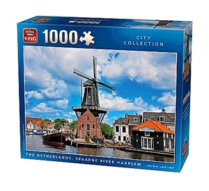 Holland Spaarne Haarlem folyója puzzle (1000 db)