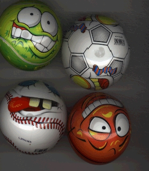 Gumilabda - Crazy Ball (többféle 11 cm)