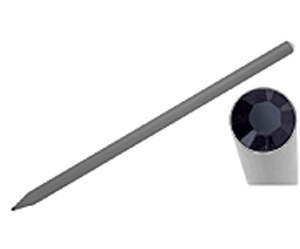 Ezüst Swarovski kristállyal díszített ceruza (280 Jet)