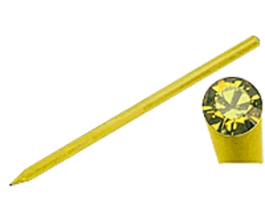 Arany Swarovski kristállyal díszített ceruza (385 Lime)