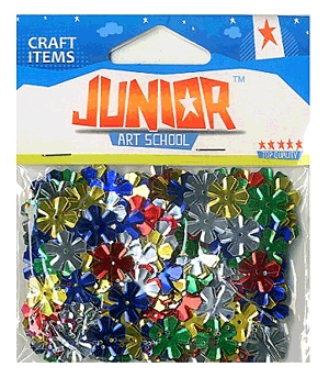 Junior hobbikellék - flitter (színes virágszirmok)