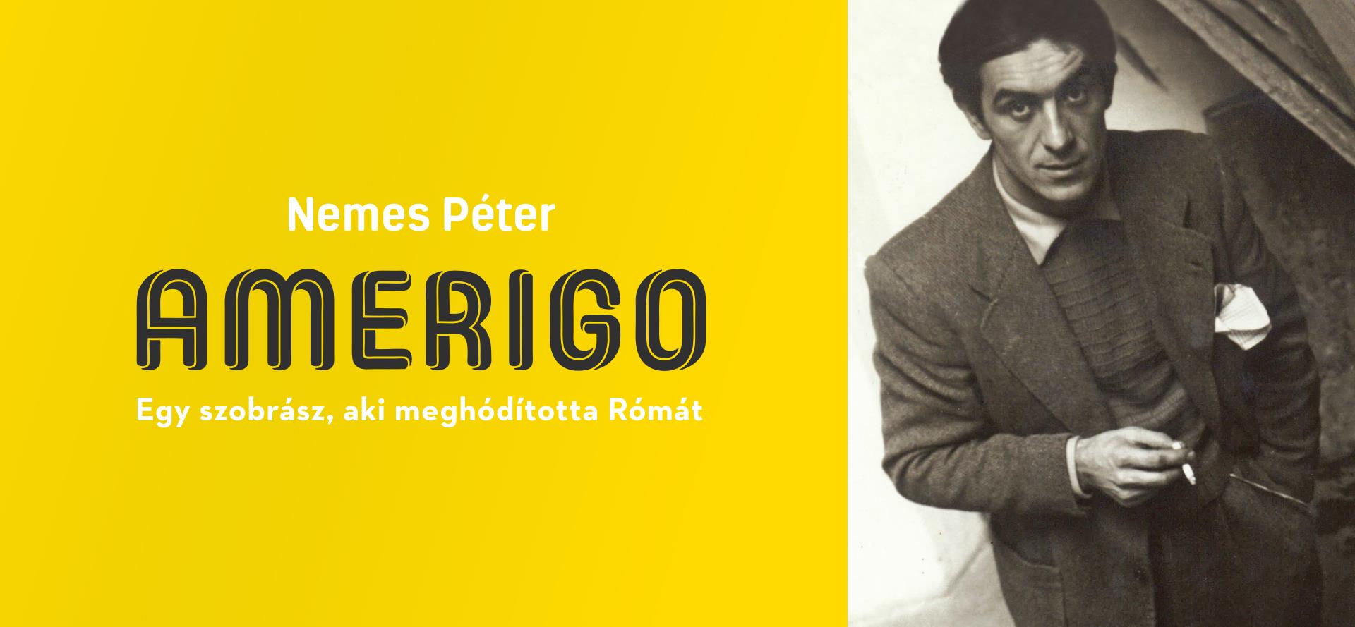 Nemes Péter Amerigo című könyve is esélyes az idei Margó-díjra