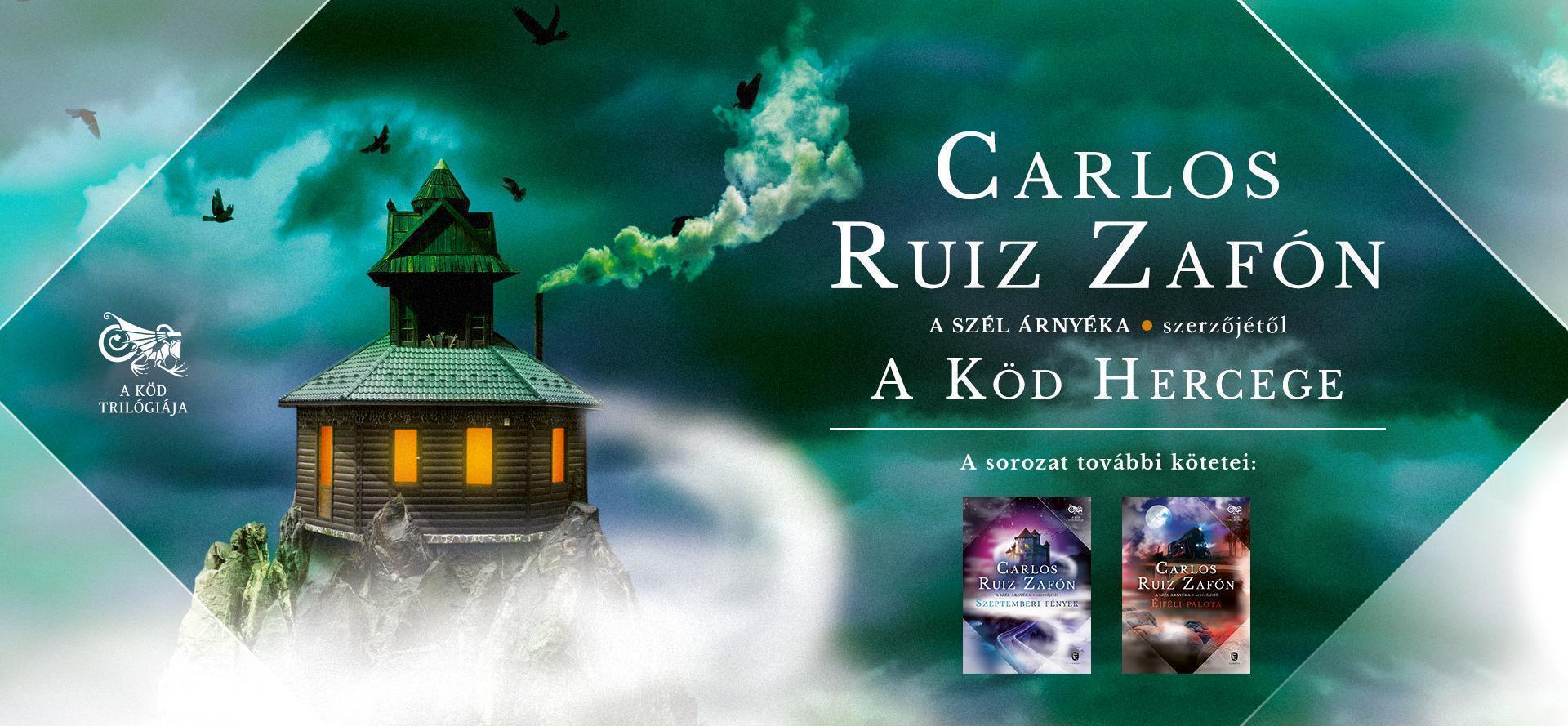 Előrendelhető Carlos Ruiz Zafón új regénye