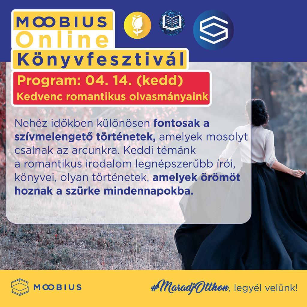 Kezdődik a Moobius Online Könyvfesztivál második napja! 