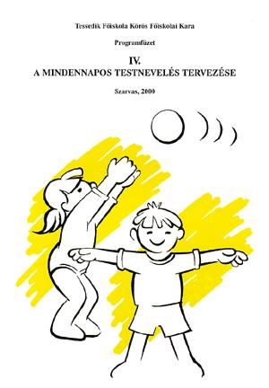 A mindennapos testnevelés tervezése