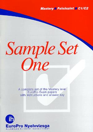 Sample Set One Mastery / Felsőszint - C1/C2 (kazettával)