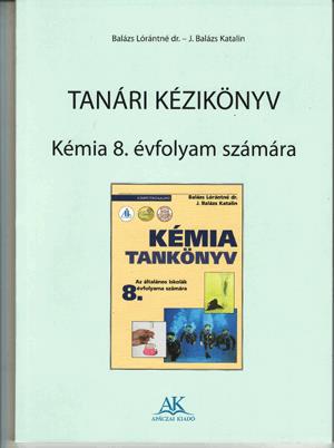 Tanári kézikönyv a Kémia 8. o.-hoz