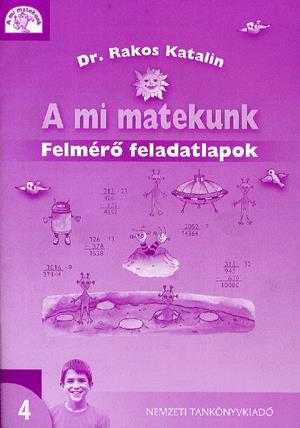 A mi matekunk 4. - Felmérő feladatlapok