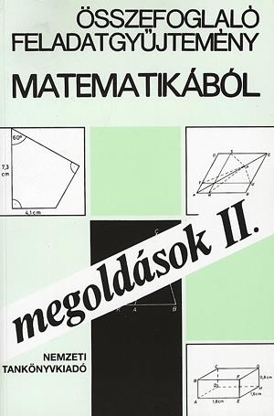 Matematika összefoglaló fgy.megoldások II.