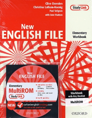 New English File Elementary Workbook (Multi-ROM included)