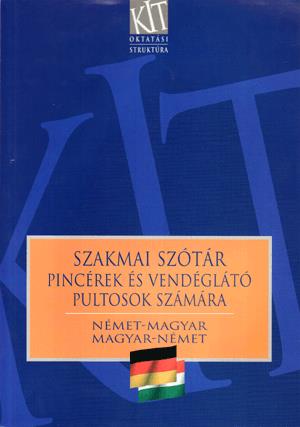 Szakmai szótár pincérek számára német-magyar-német