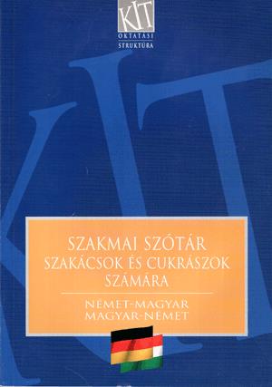 Szakmai szótár szakácsok számára német-magyar-német